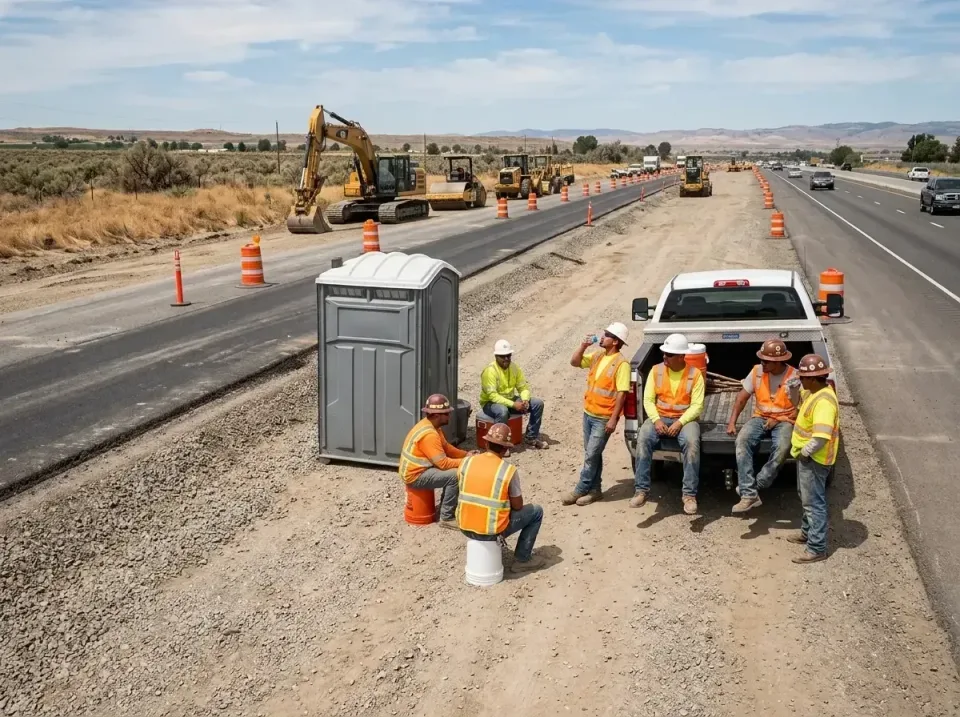 highway-road-construction-crew-007 — frequently asked questions, Porta Potty and Restroom Rentals in New Tazewell, TN